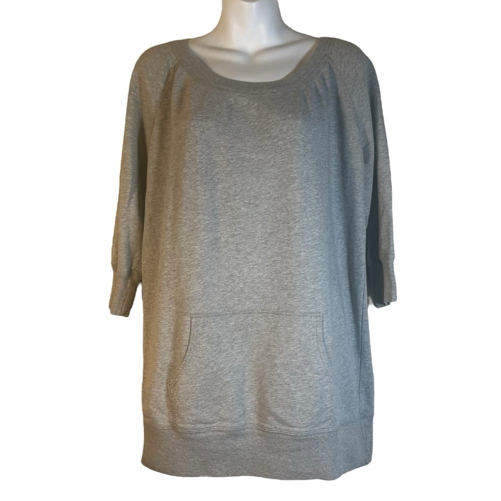 GAP pullover sweatshirt with kangaroo pocket in gray size L
